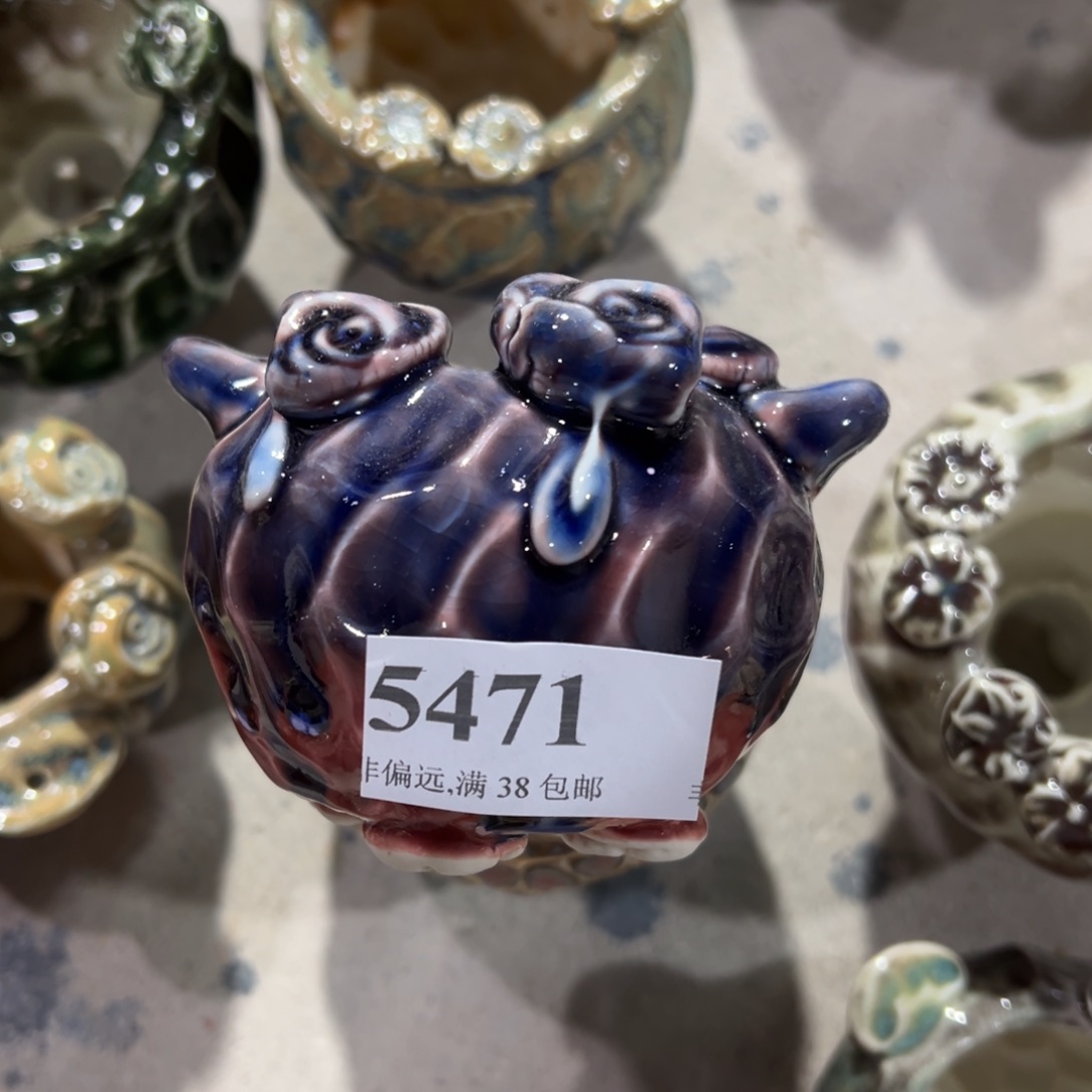 陶瓷景德镇手工花盆