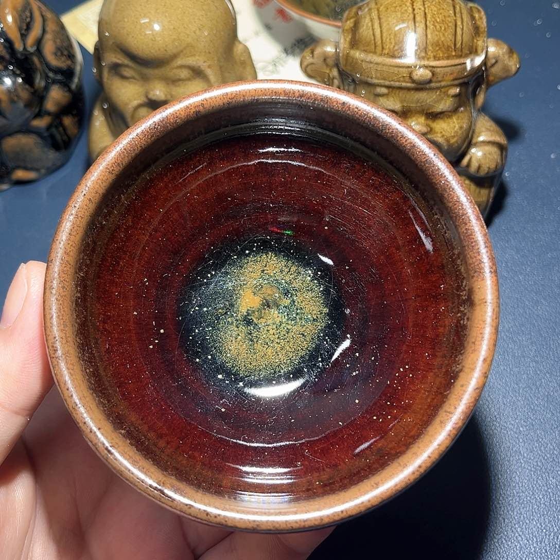 茶盏建盏手握泡茶主人杯