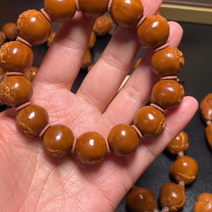 混***起手串/手链橄榄核1.7钟馗