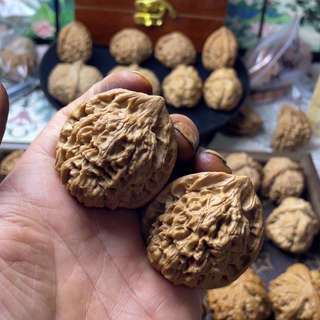 手串/手链核桃麒麟纹官帽42