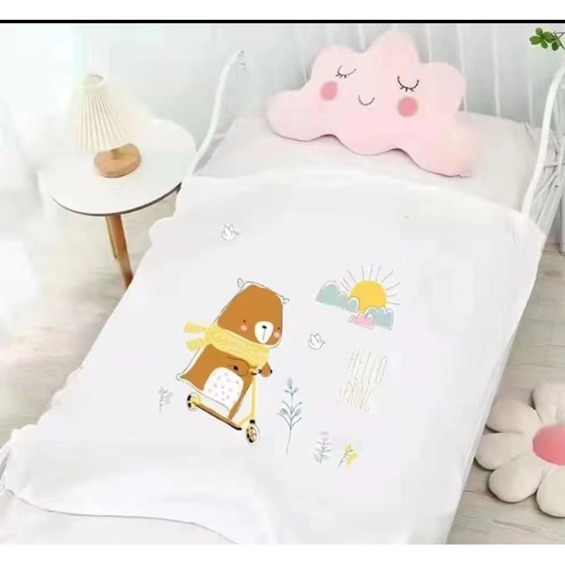 【北奈かわ会社】90*90cm纯棉童被一条装不挑花色