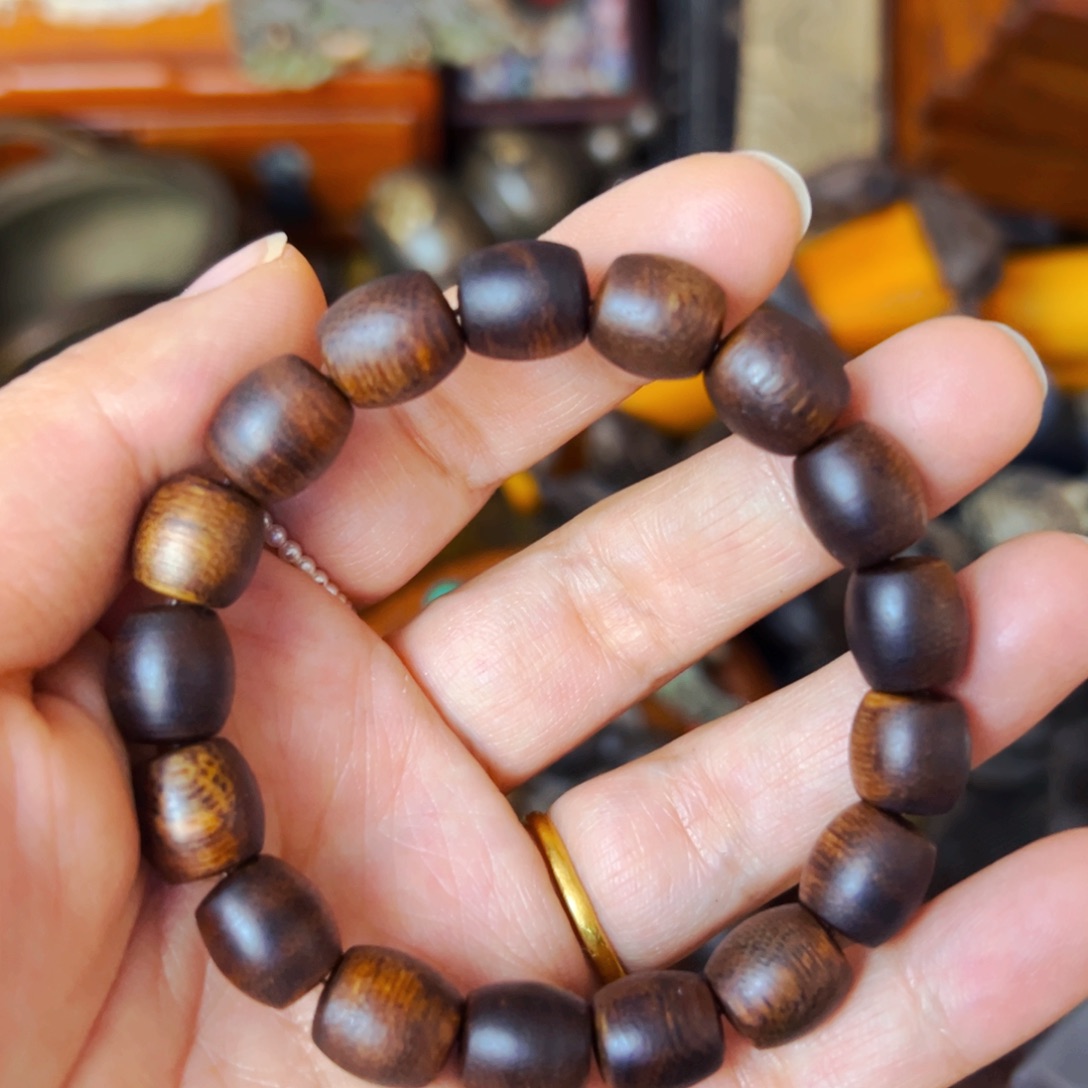 阴沉木精品好货文玩手串摆件把件