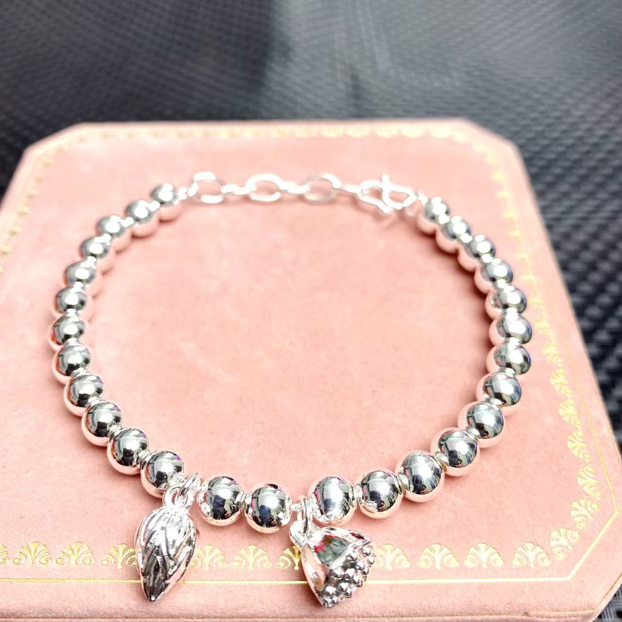 5044 两世欢珠珠银手链