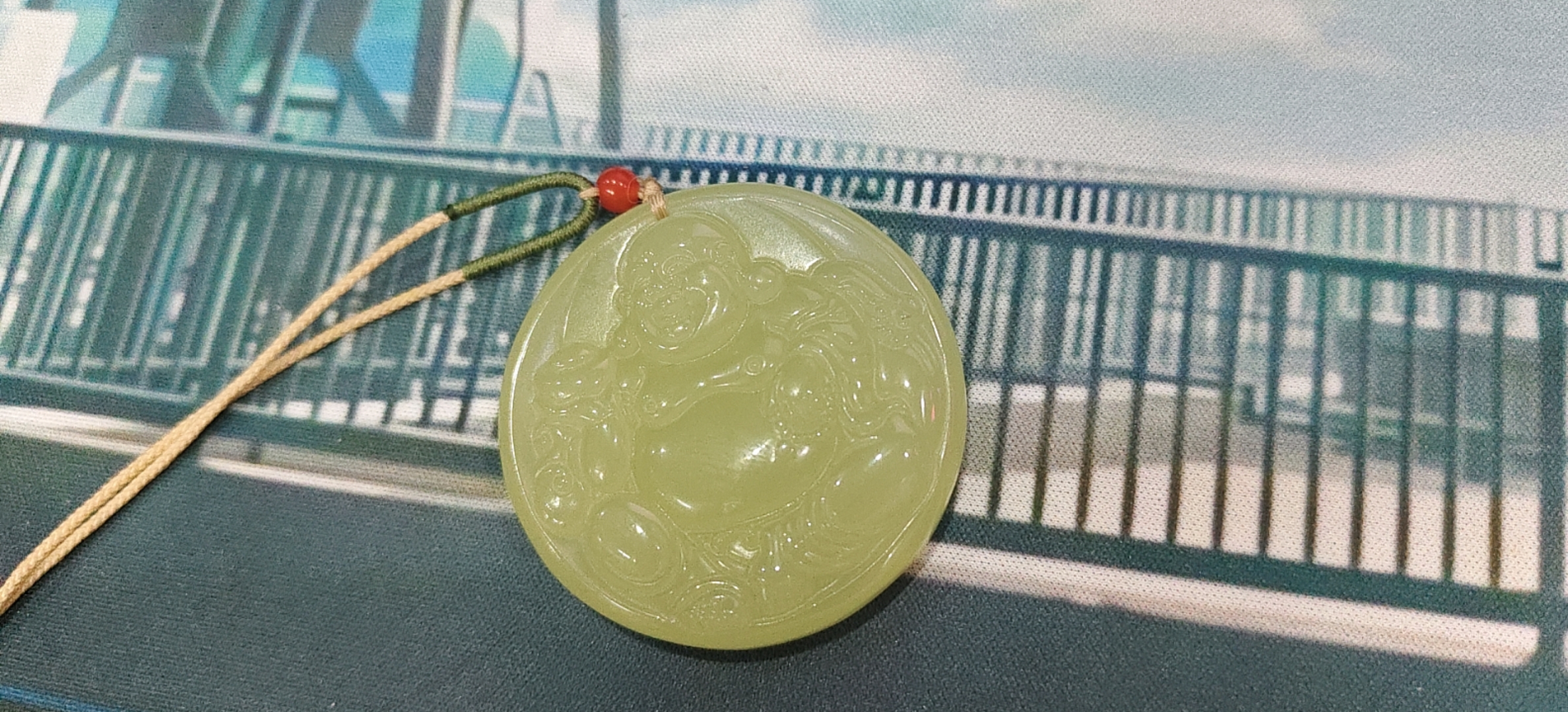 黄口佛公时尚百搭吊坠