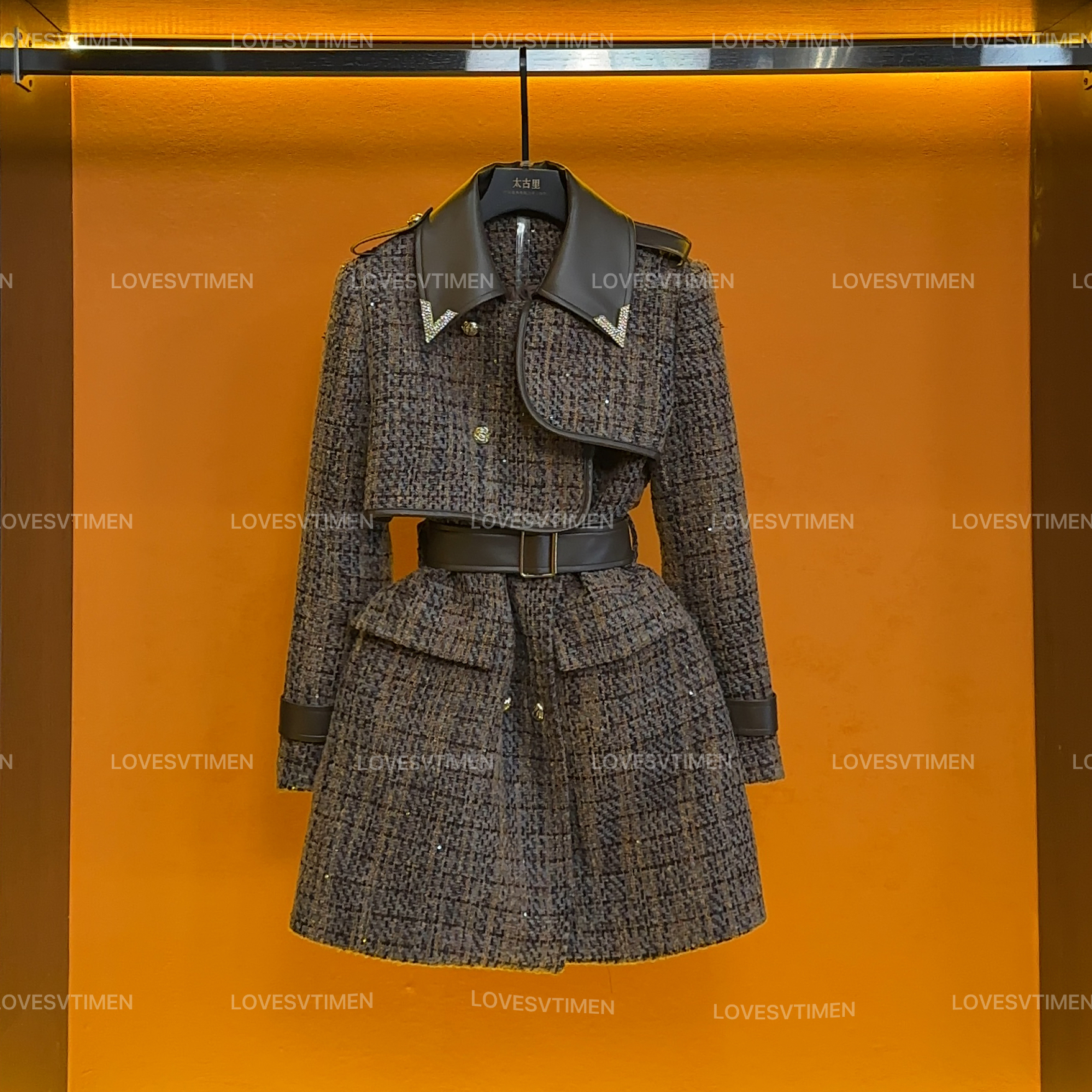 【宠粉价】羽绒服中国风女装优等品时尚耐磨秋冬中长款气质女CO-458