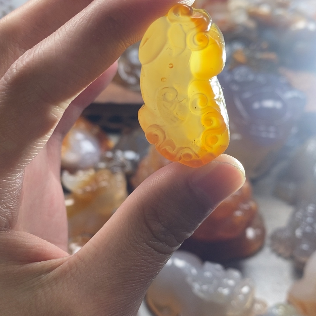 玛瑙/玉髓未镶嵌颈饰