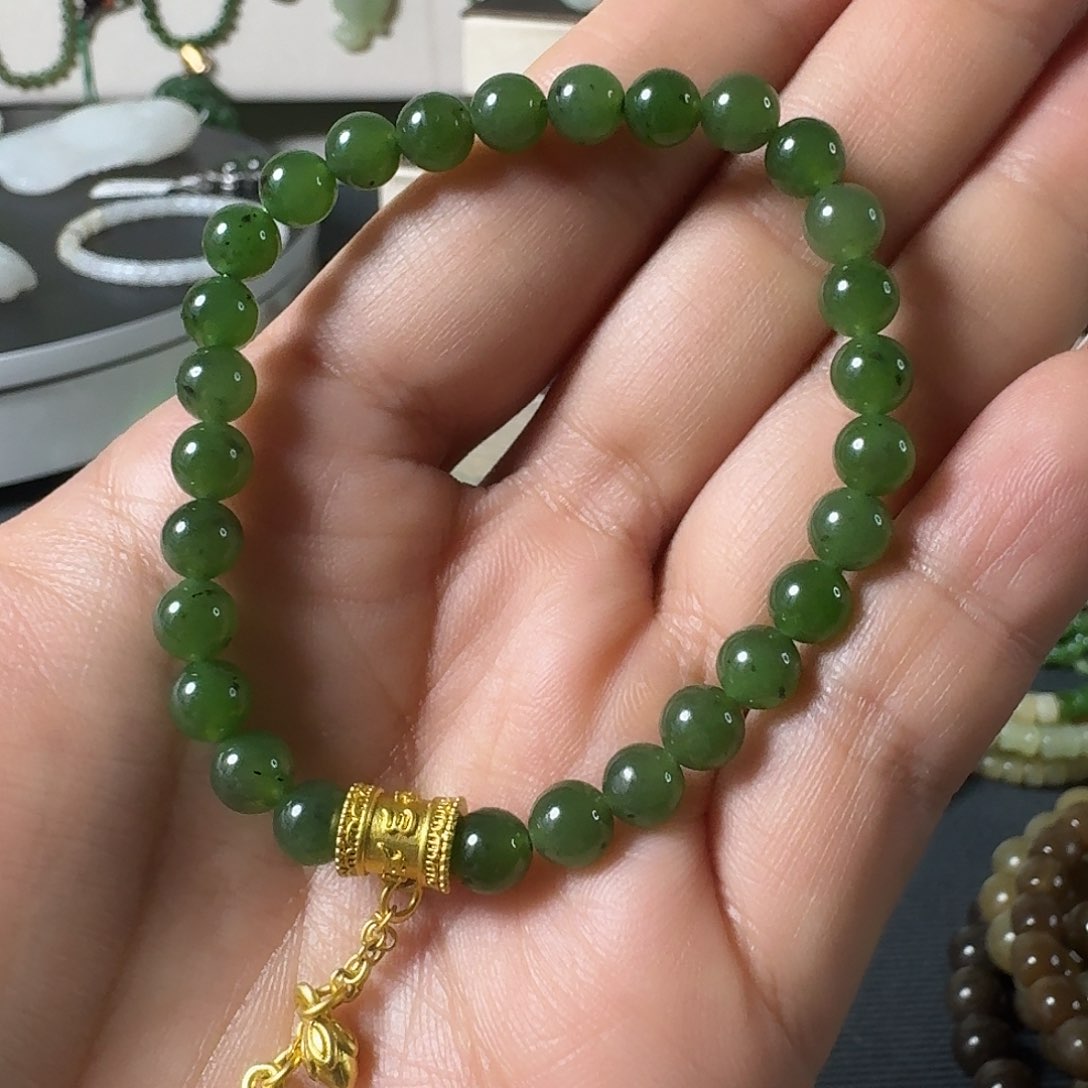 未镶嵌手串和田玉