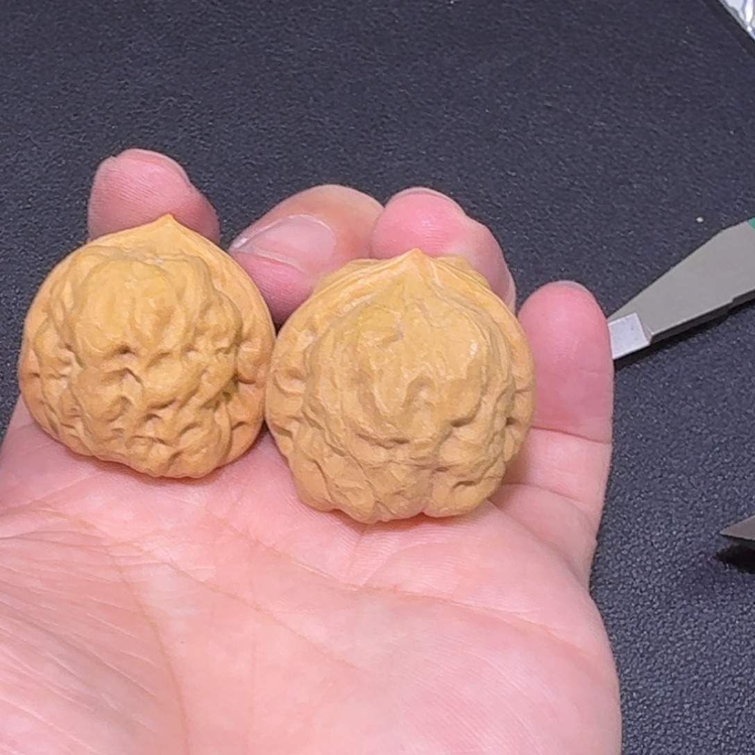 一***舟吊坠文玩核桃古蟾