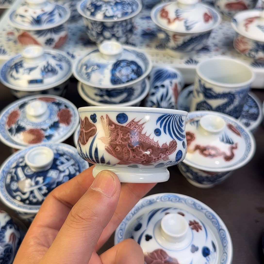 清****瓷片景德镇陶瓷大学湘湖校区