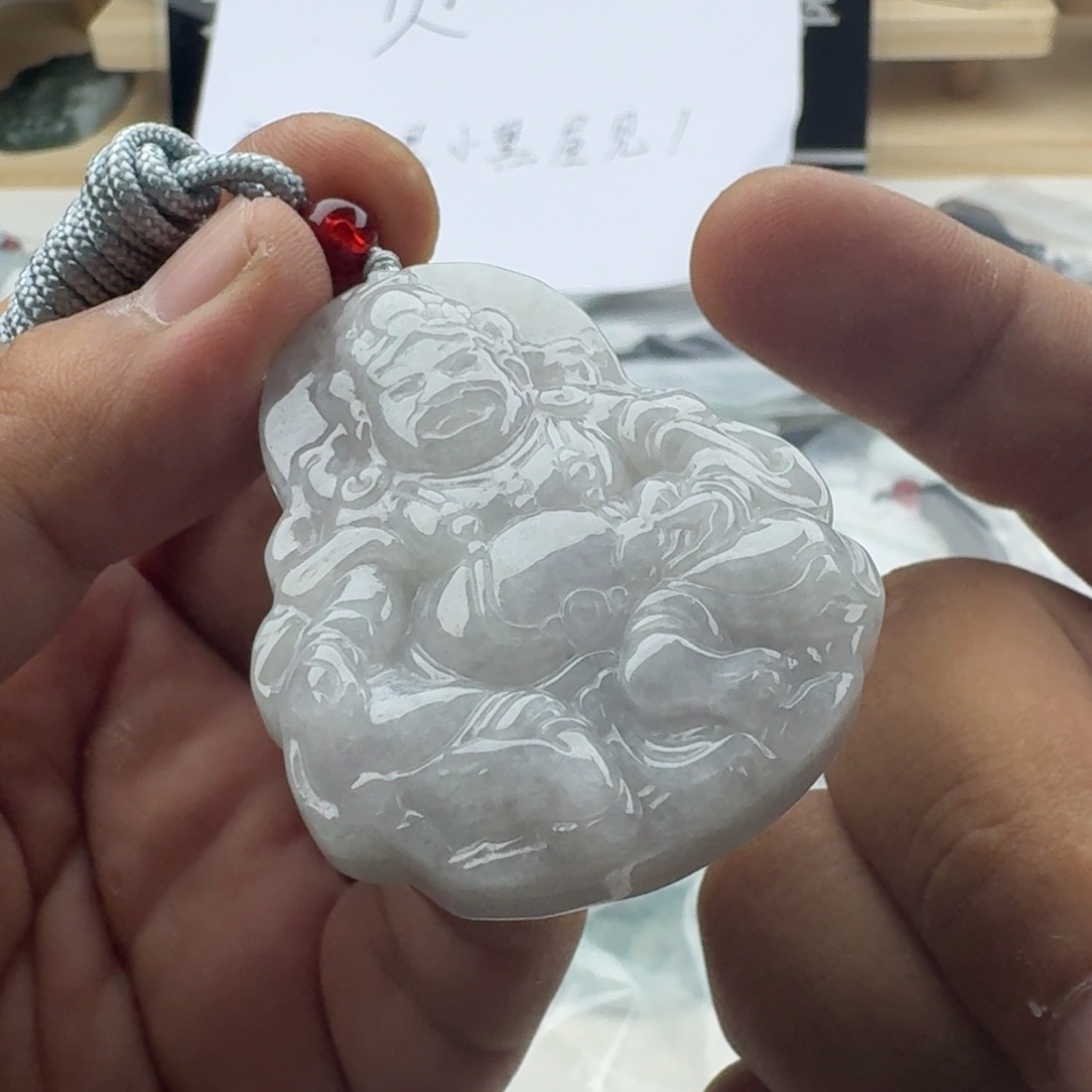 颈饰未镶嵌翡翠天然缅甸A货翡翠