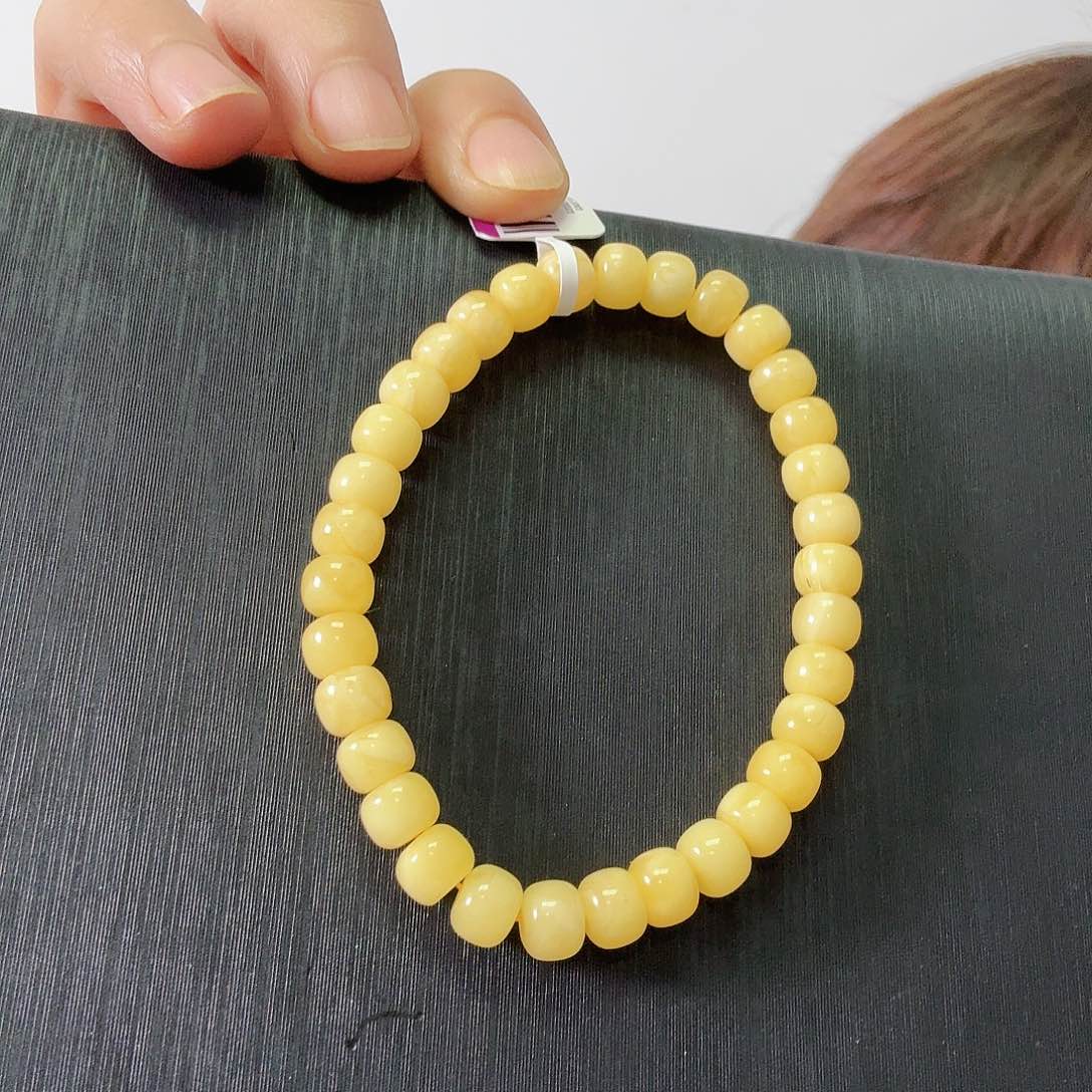 未镶嵌蜜蜡手链萱*仓库