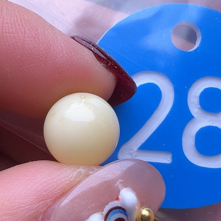 蜜蜡裸石未镶嵌10m m