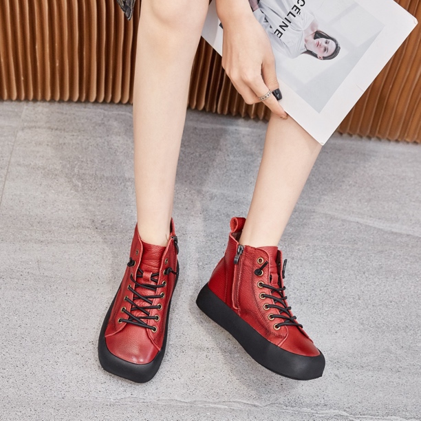 特价真皮马丁靴头层牛皮时尚休闲百搭复古风8801