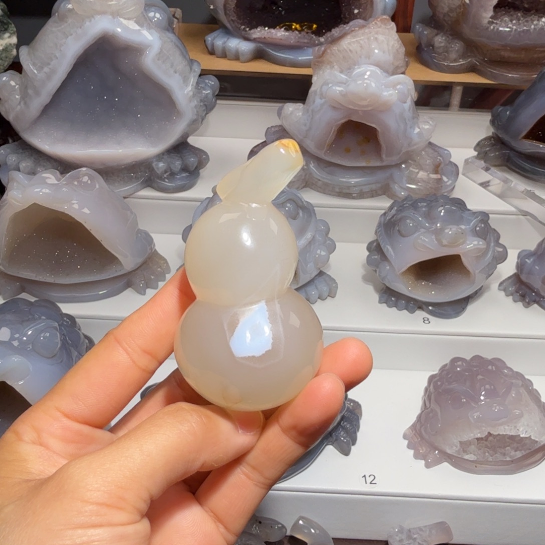 玛瑙/玉髓未镶嵌摆件