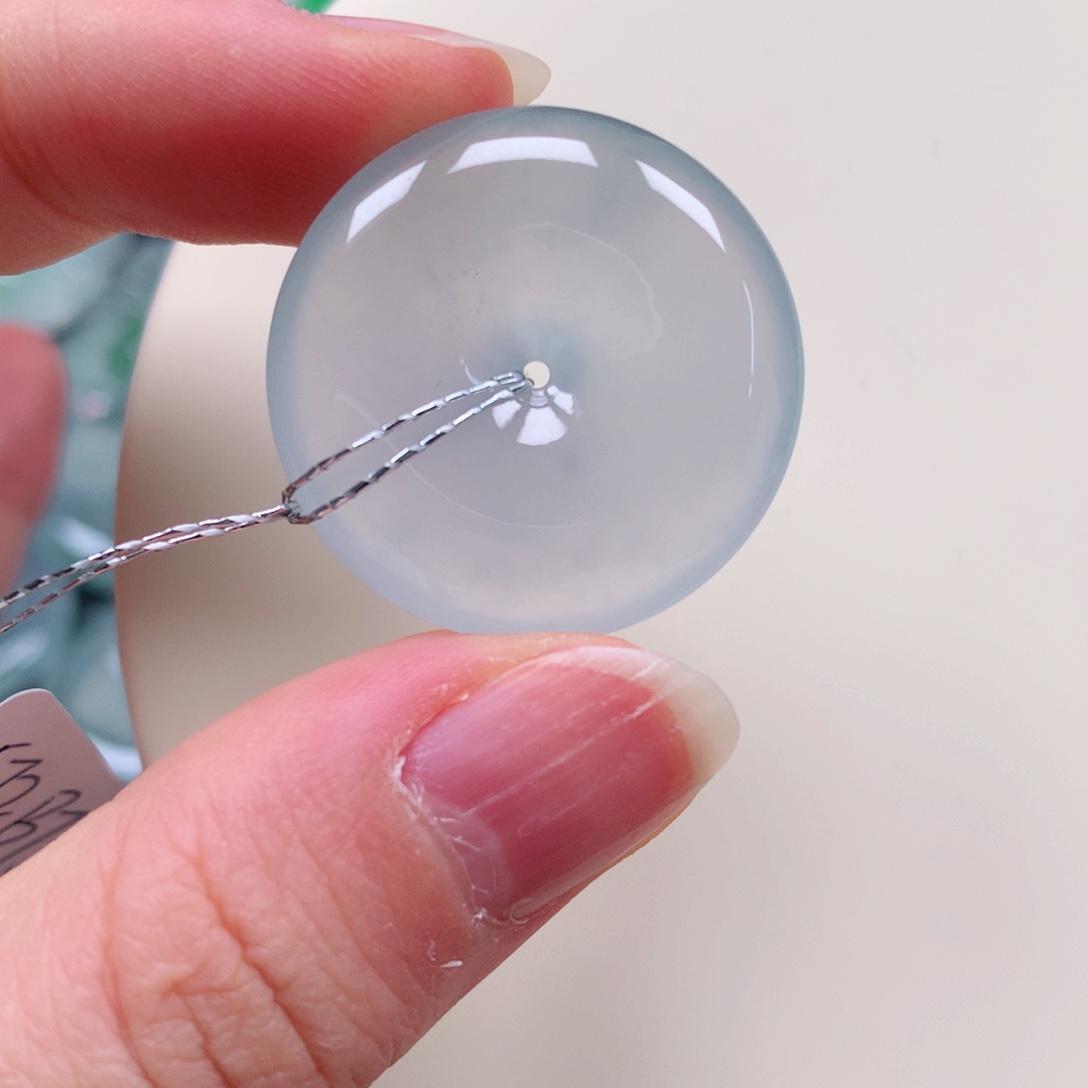 颈饰未镶嵌翡翠天然翡翠