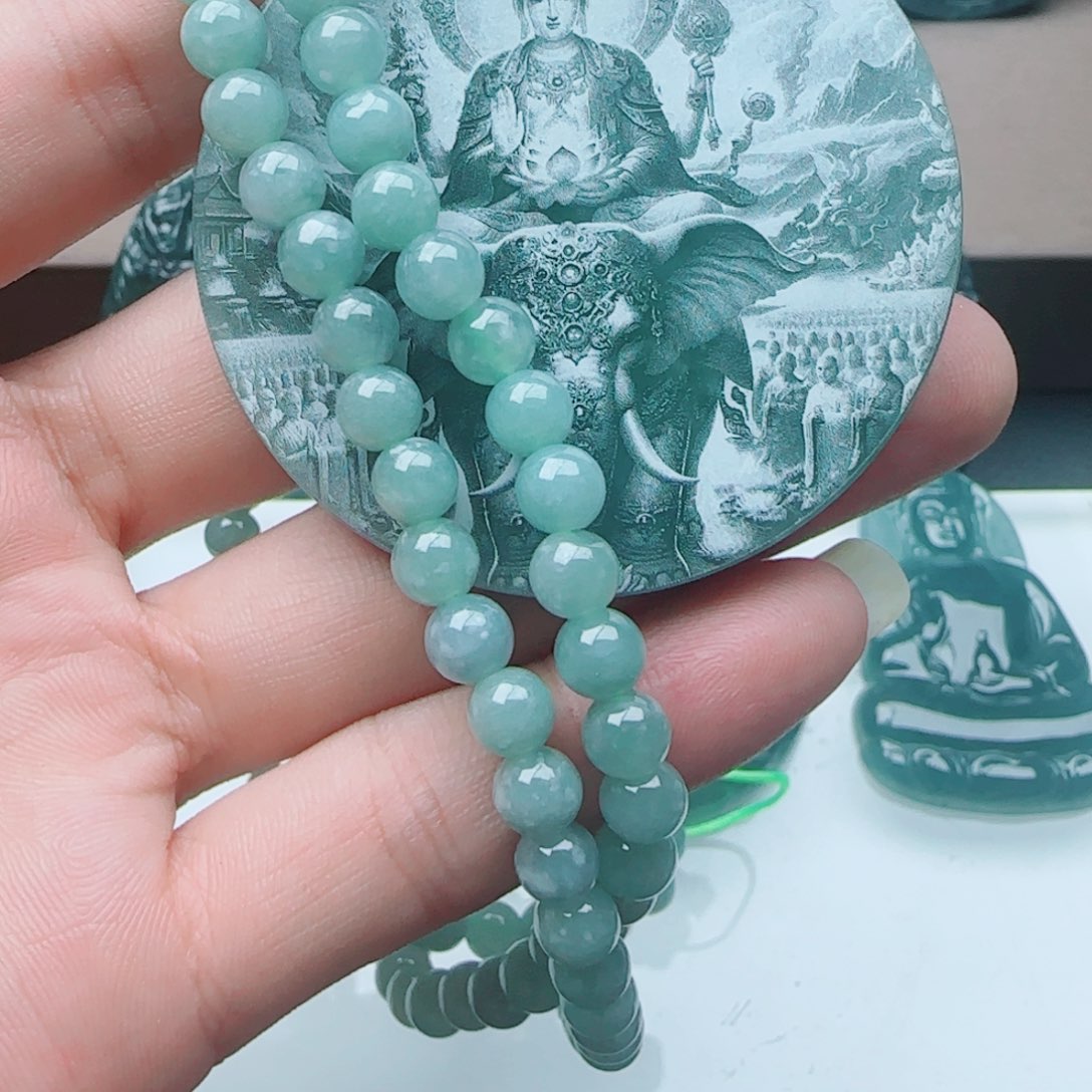 【闪购商品】翡翠未镶嵌颈饰12345678