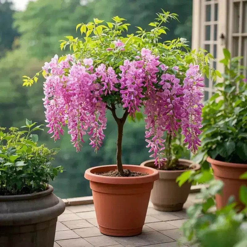 紫藤花盆栽树苗花卉盆景阳台庭院绿植物浓香花卉耐寒耐热四季开花