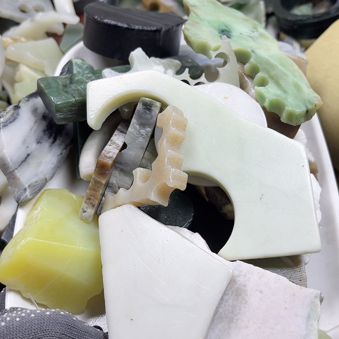 颈饰未镶嵌和田玉2****2