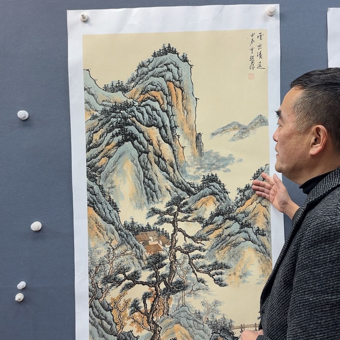 书法书法作品多次参加