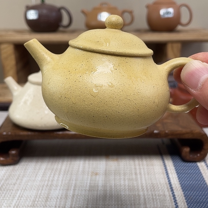 紫砂茶壶D*G原矿手工紫砂壶