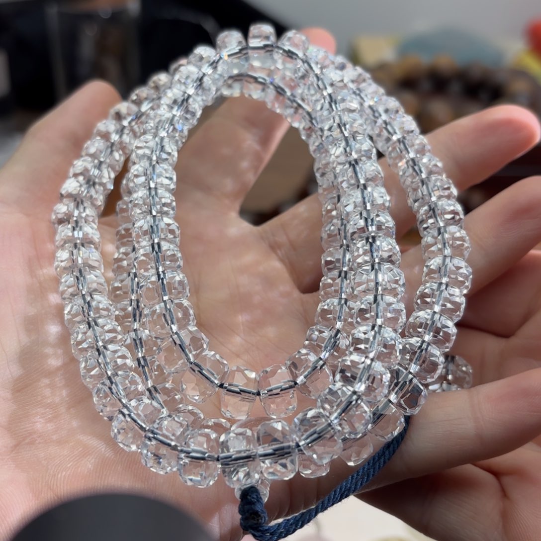 未镶嵌手链水晶手串108