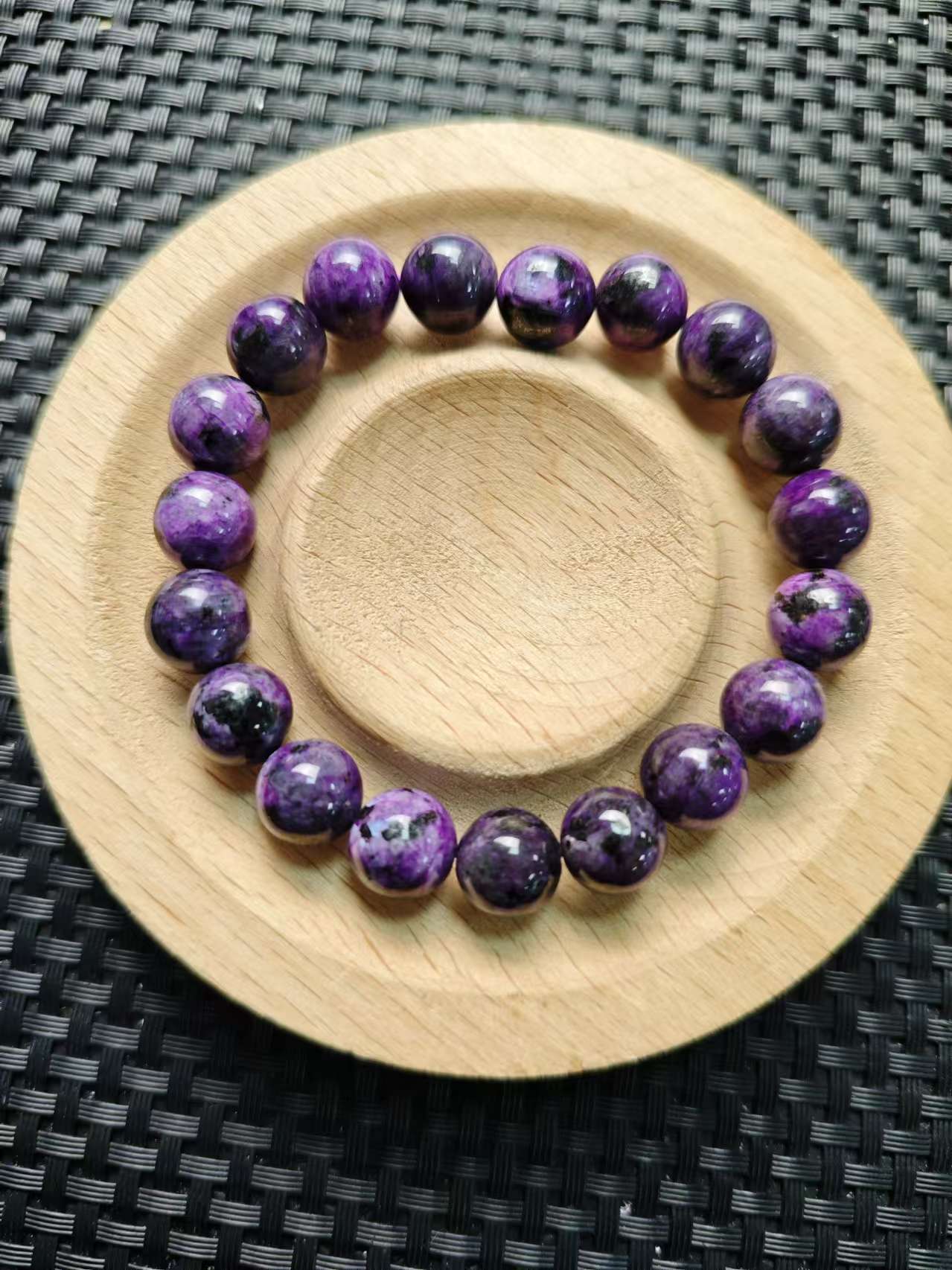 a62丝绒紫舒10M手串时尚百搭女款