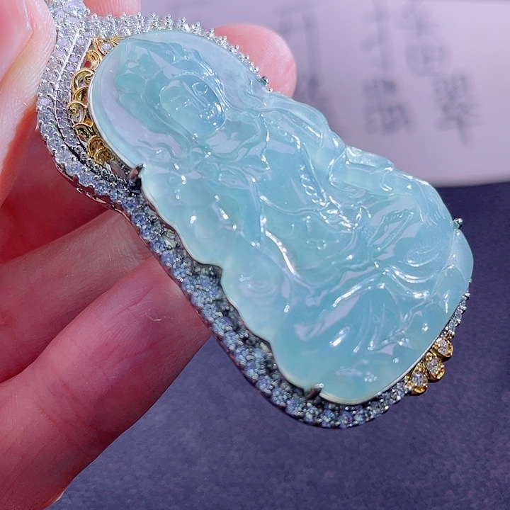 翡翠颈饰未镶嵌887778888