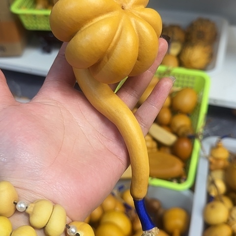 清***空木质类祥瑞精品老皮如意