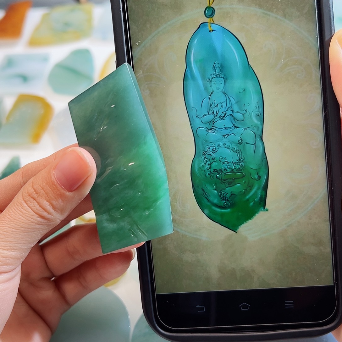 定制翡翠未镶嵌翡翠