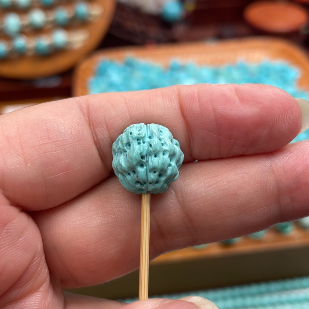 未镶嵌绿松石珠宝奇石