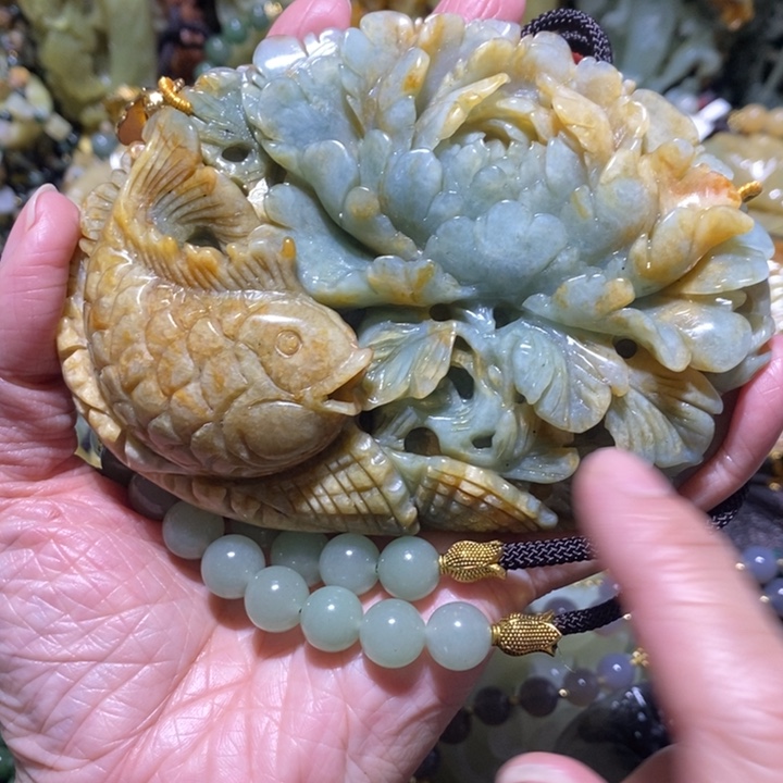 岫玉岫玉吊坠未镶嵌