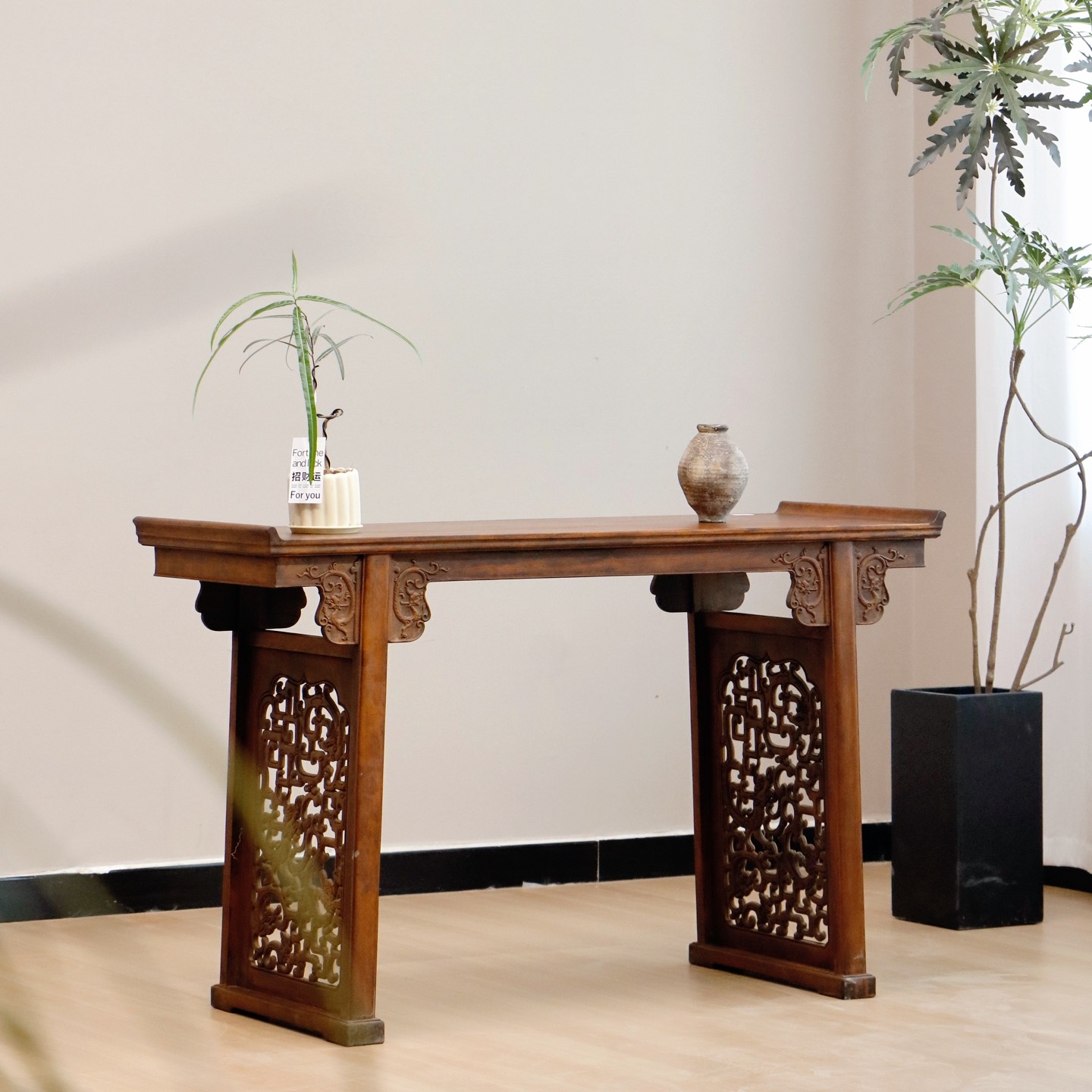 【介一山房·翘头案】 做工精美，器型端正美观使用价值广泛匹克温润