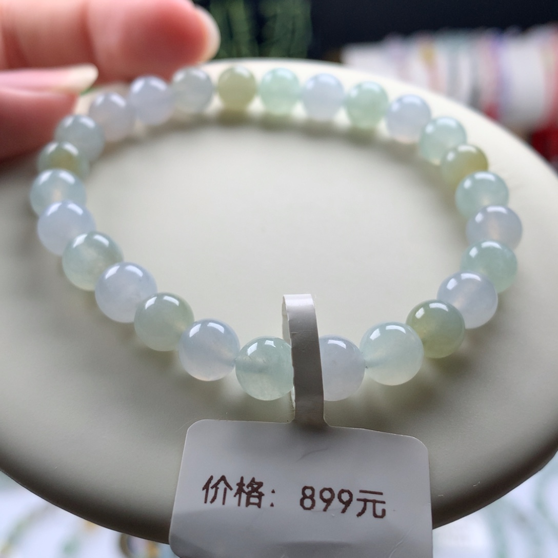 未镶嵌手链翡翠卡