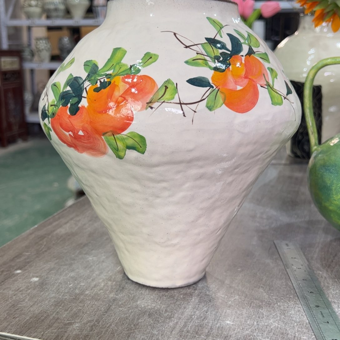 红陶口11高26无孔