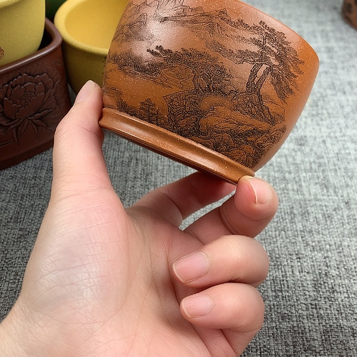 紫砂茶杯高端主人杯