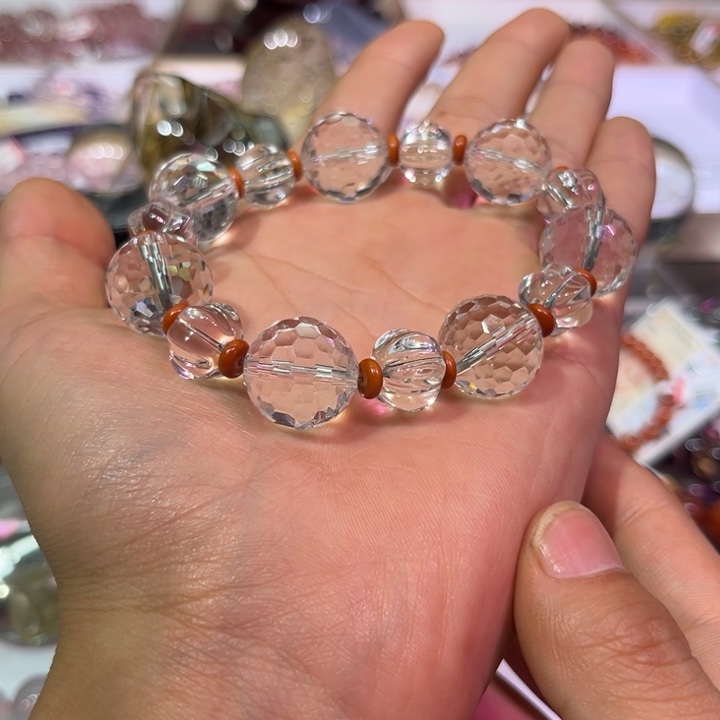 【闪购商品】水晶手链未镶嵌白水晶