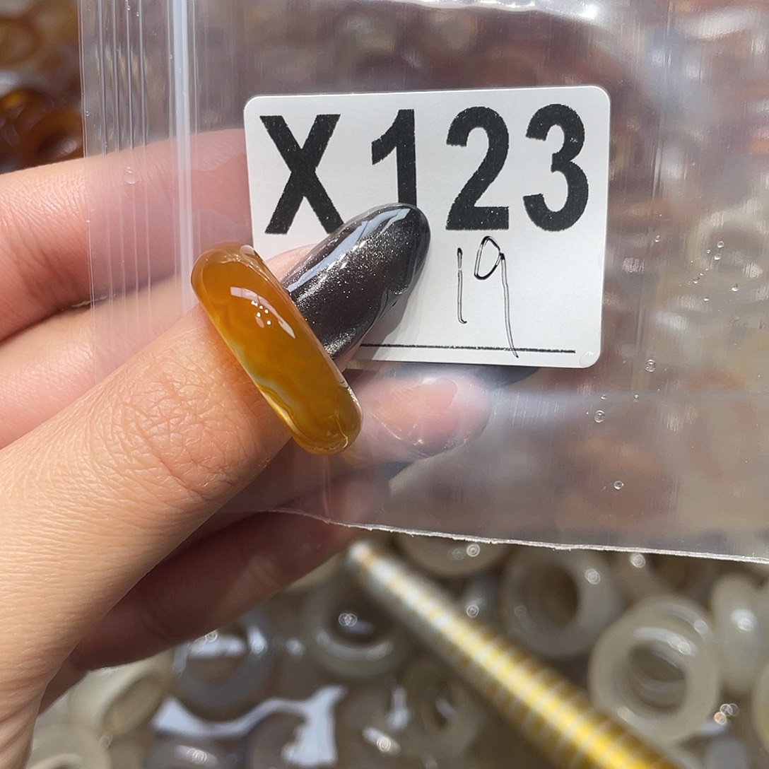 玛瑙/玉髓未镶嵌戒指123