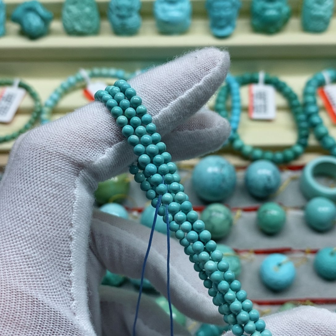 绿松石珠宝奇石未镶嵌轩****咪