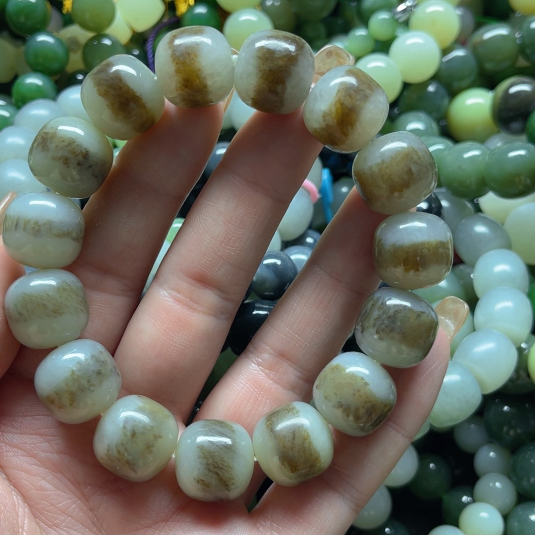 和田玉手链未镶嵌