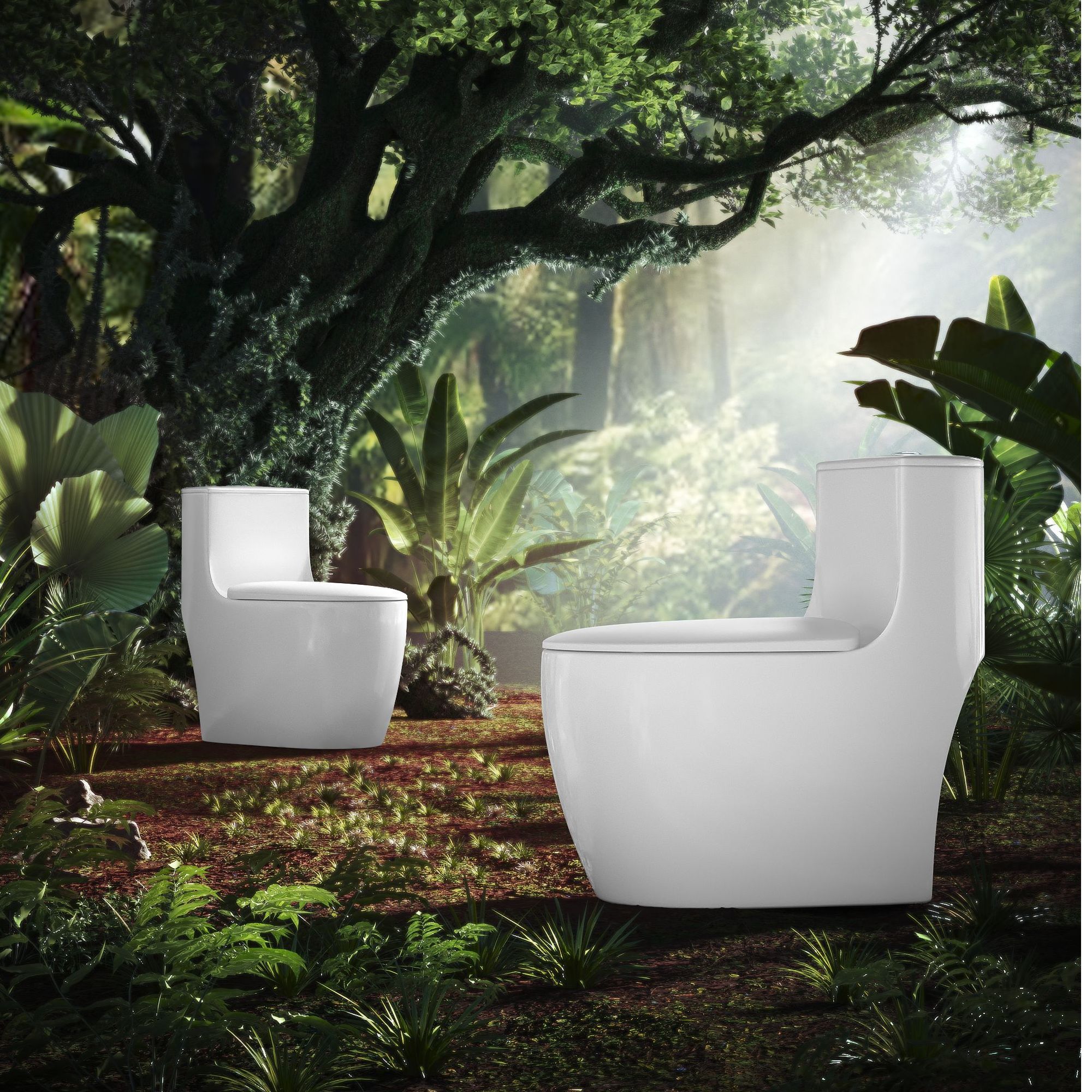 东姿马桶坐便器家用超漩虹吸式静音节水防臭防溅水大管道座厕