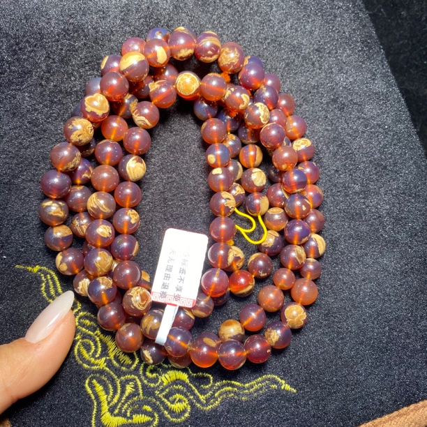 天然缅甸琥珀妖花溶洞108