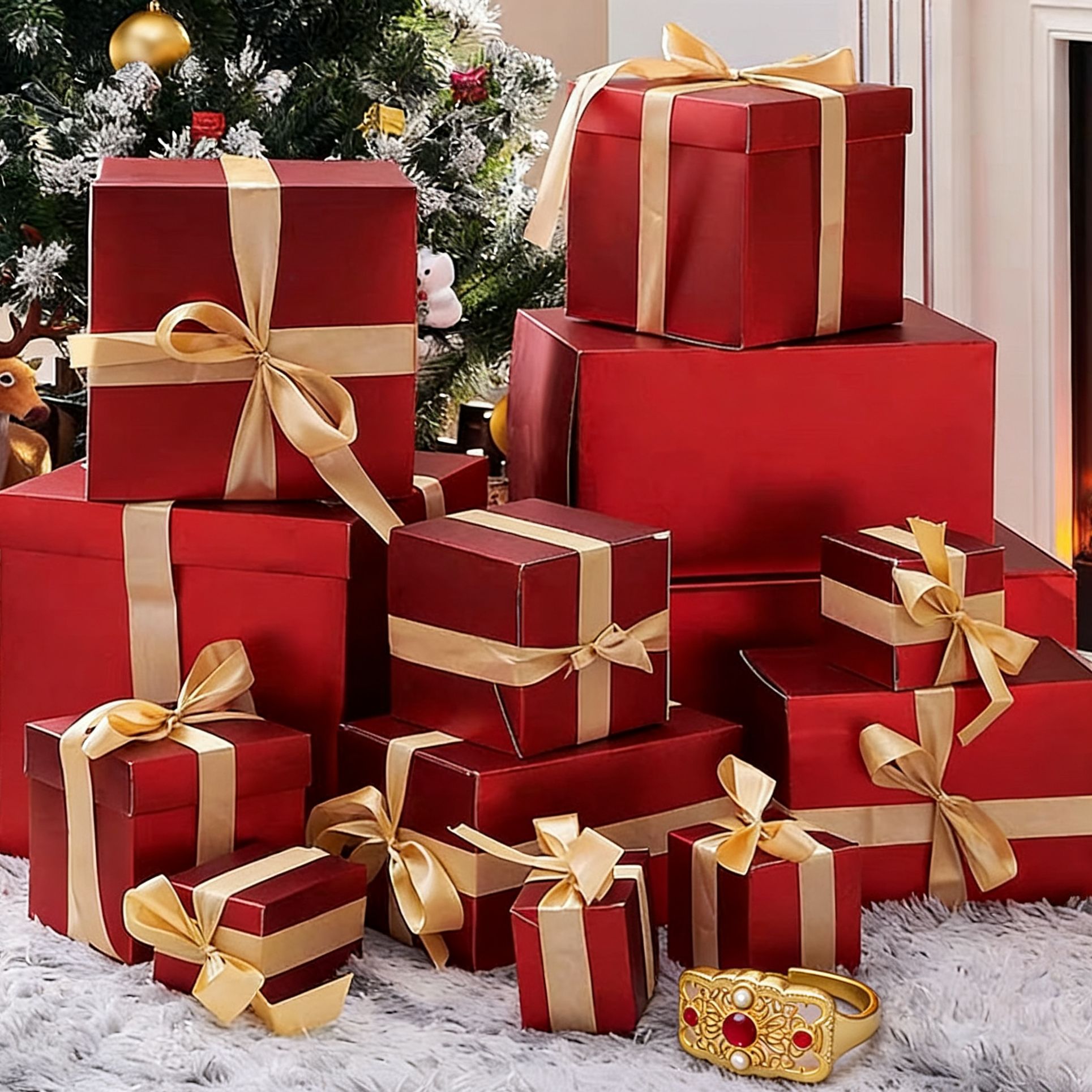 春节风格精美礼盒挂件sxx1203046