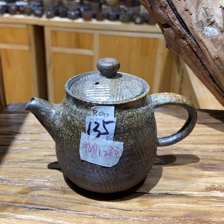 孝木窑手工制作茶壶