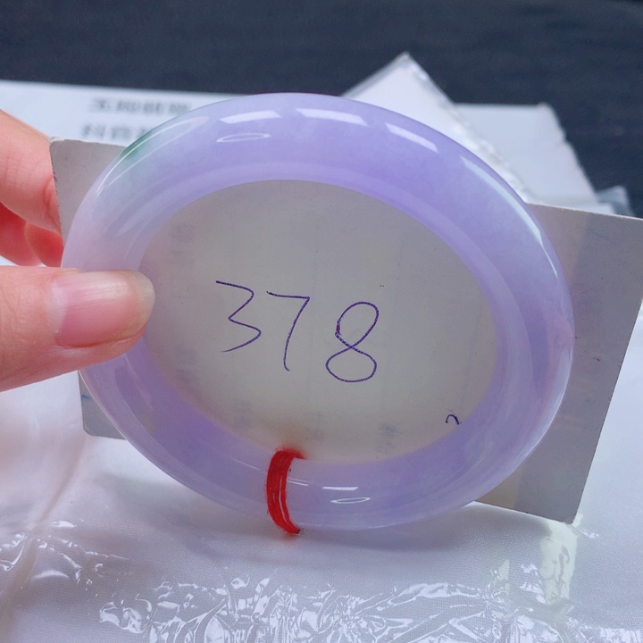 翡翠未镶嵌手镯圈口565758