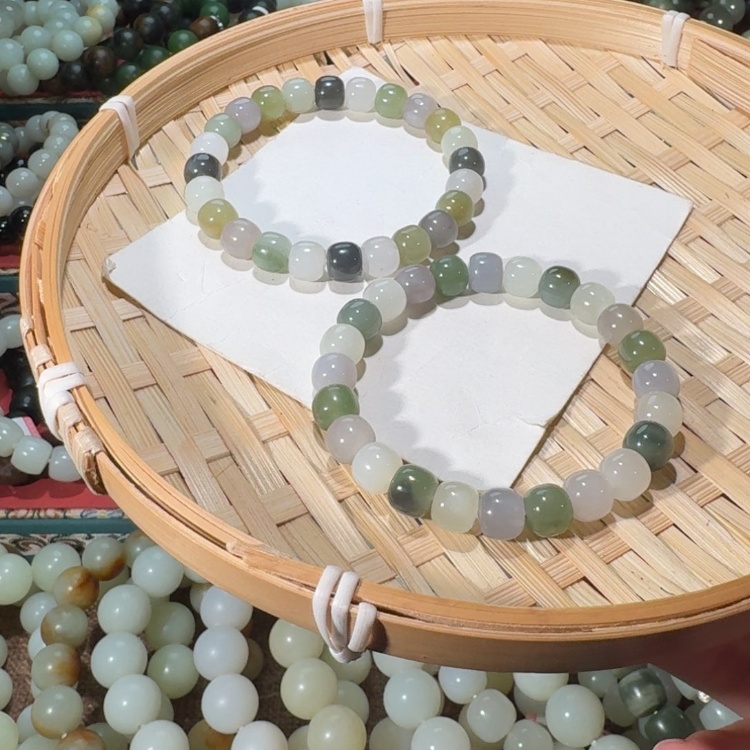 和田玉未镶嵌手链多样性发货拍一发一