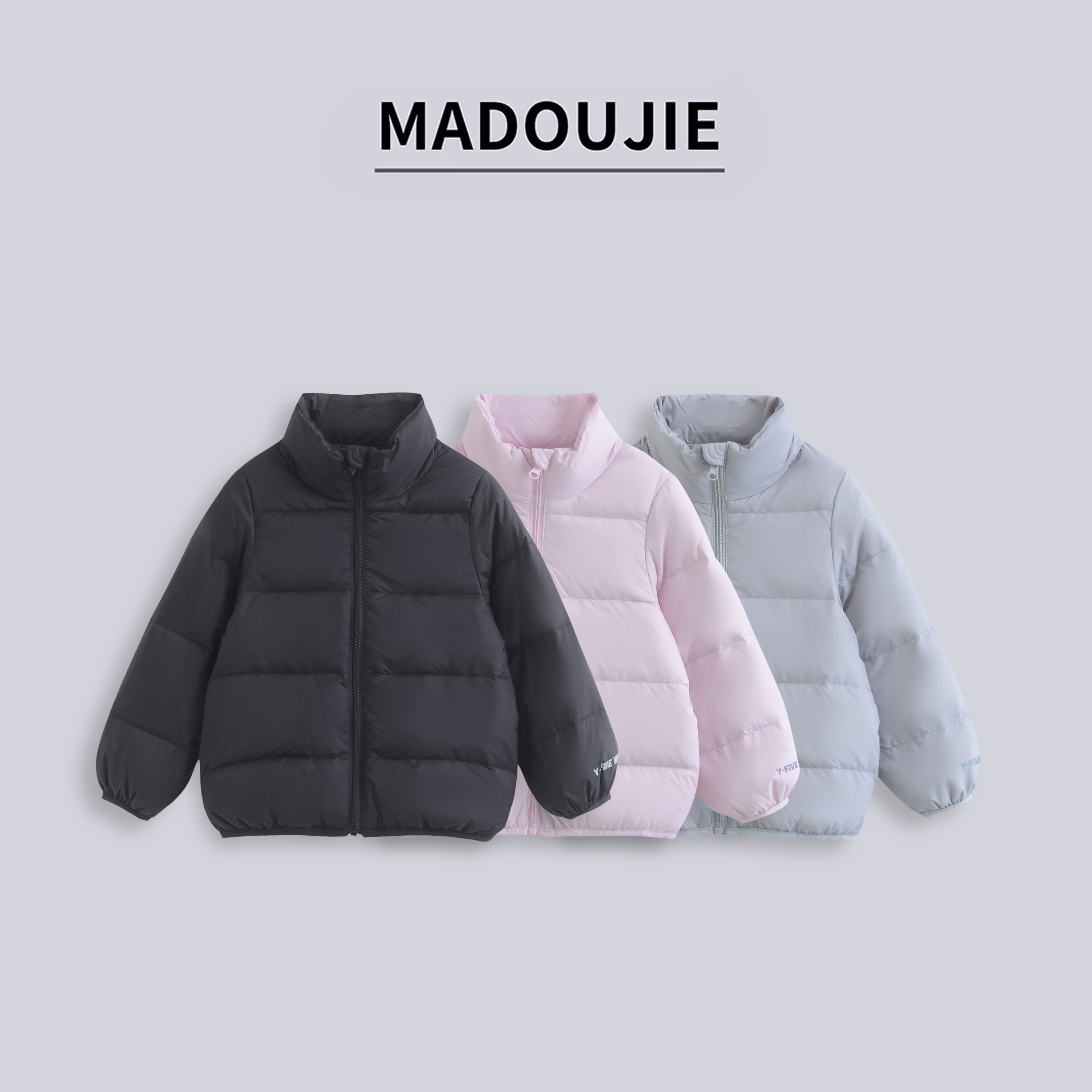 037【面包款立领】亲子款冬季童装新款中大童羽绒服YL4181801