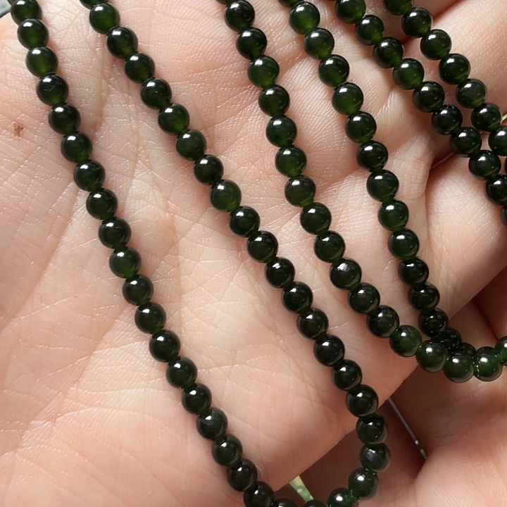 和田玉未镶嵌手链卡4老油料碧玉红皮