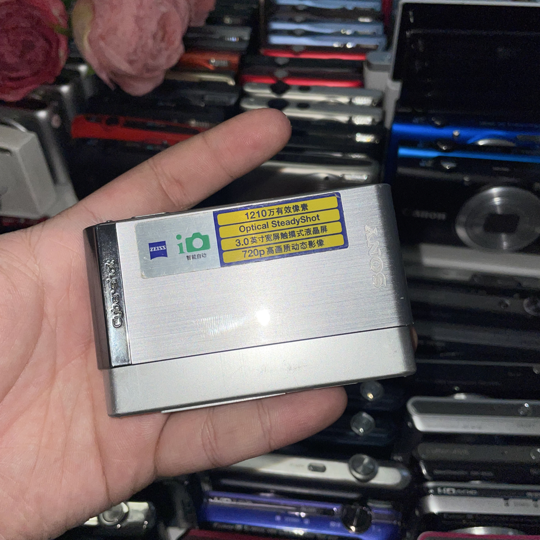 9新 Sony/索尼 T90 1210w像素 冷白皮色彩丰富数码相机