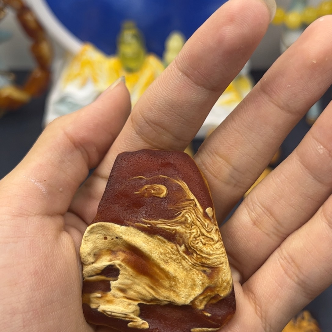 等***3定制琥珀未镶嵌蜜蜡定制