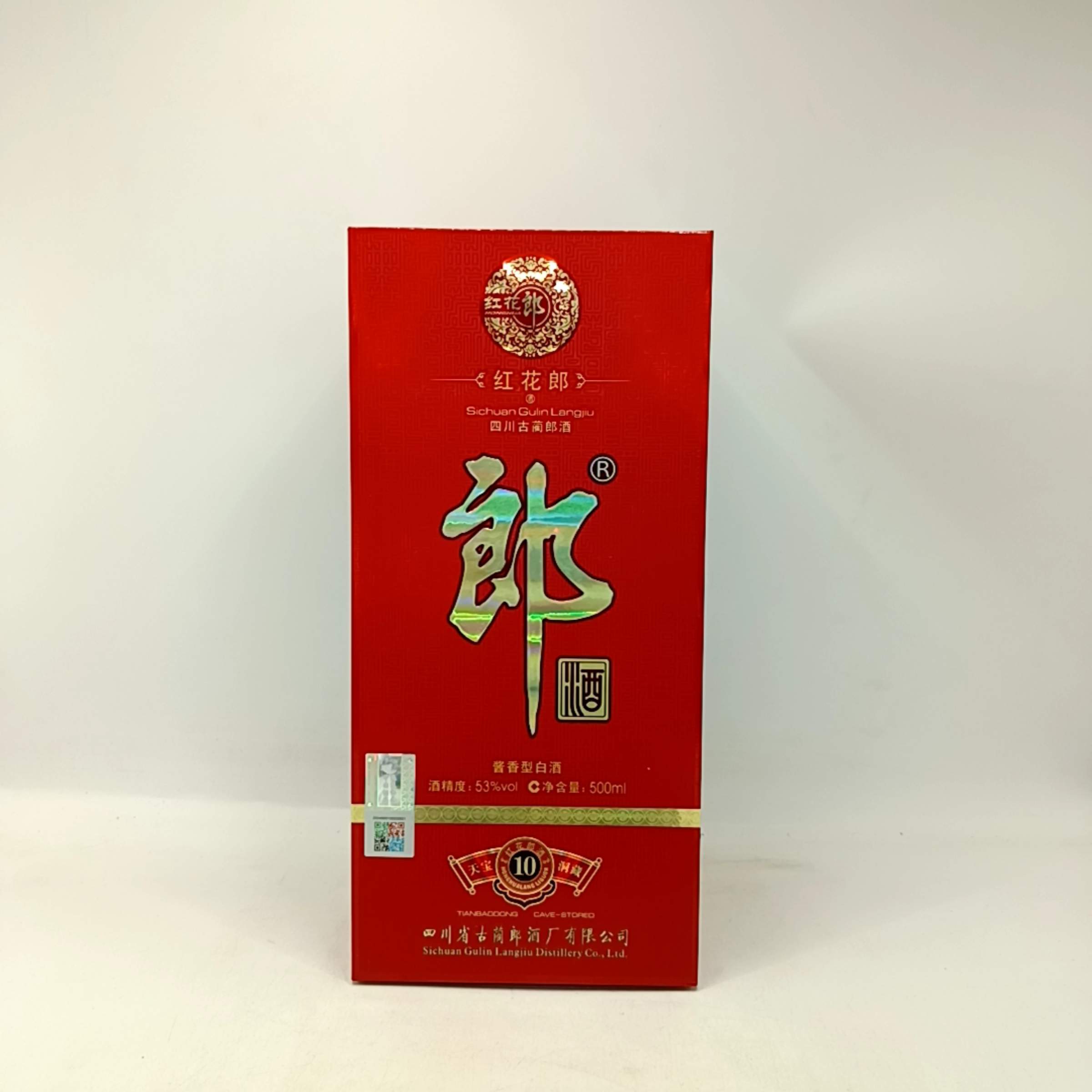 2016年红花郎十年 53度500ML一瓶编码30821